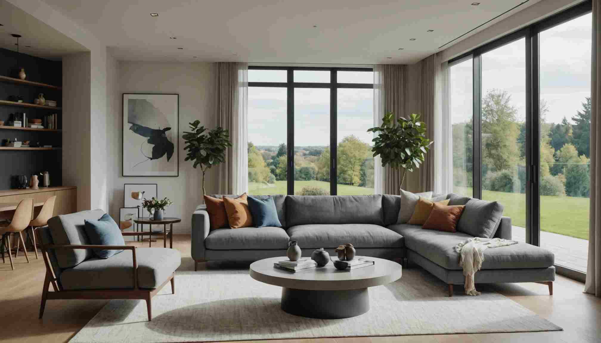 Design contemporain pour un intérieur élégant et fonctionnel ...
