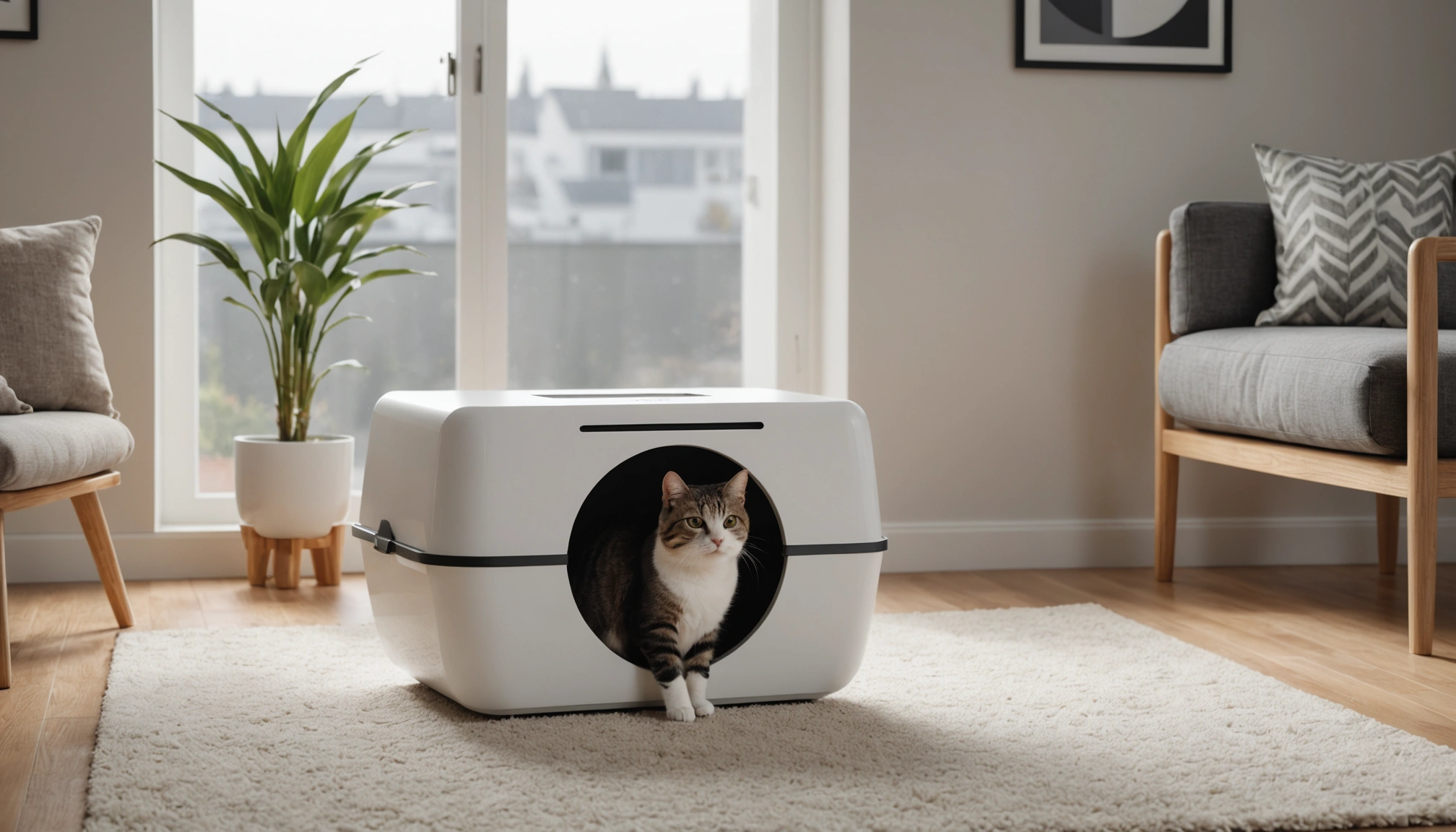 Bac innovant pour chats : solution pratique pour une maison propre