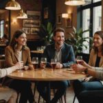 Réflexions des trentenaires sur une nouvelle carrière autour d'un verre